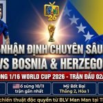 Nhận định tổng quan trận đấu Mỹ vs Bosnia & Herzegovina vòng 1/16 World Cup 2026 trên kênh ThapcamTV.